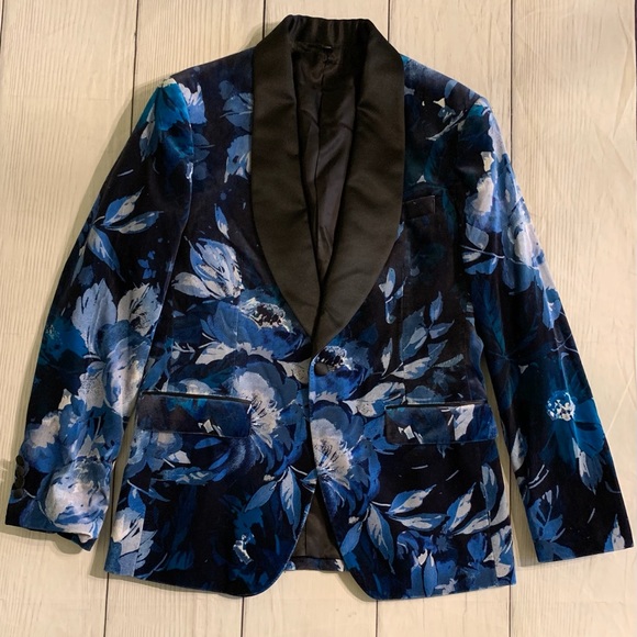 NWOT Bonobos Men’s Size 38R Velvet Slim Fit Blazer - Picture 8 of 8